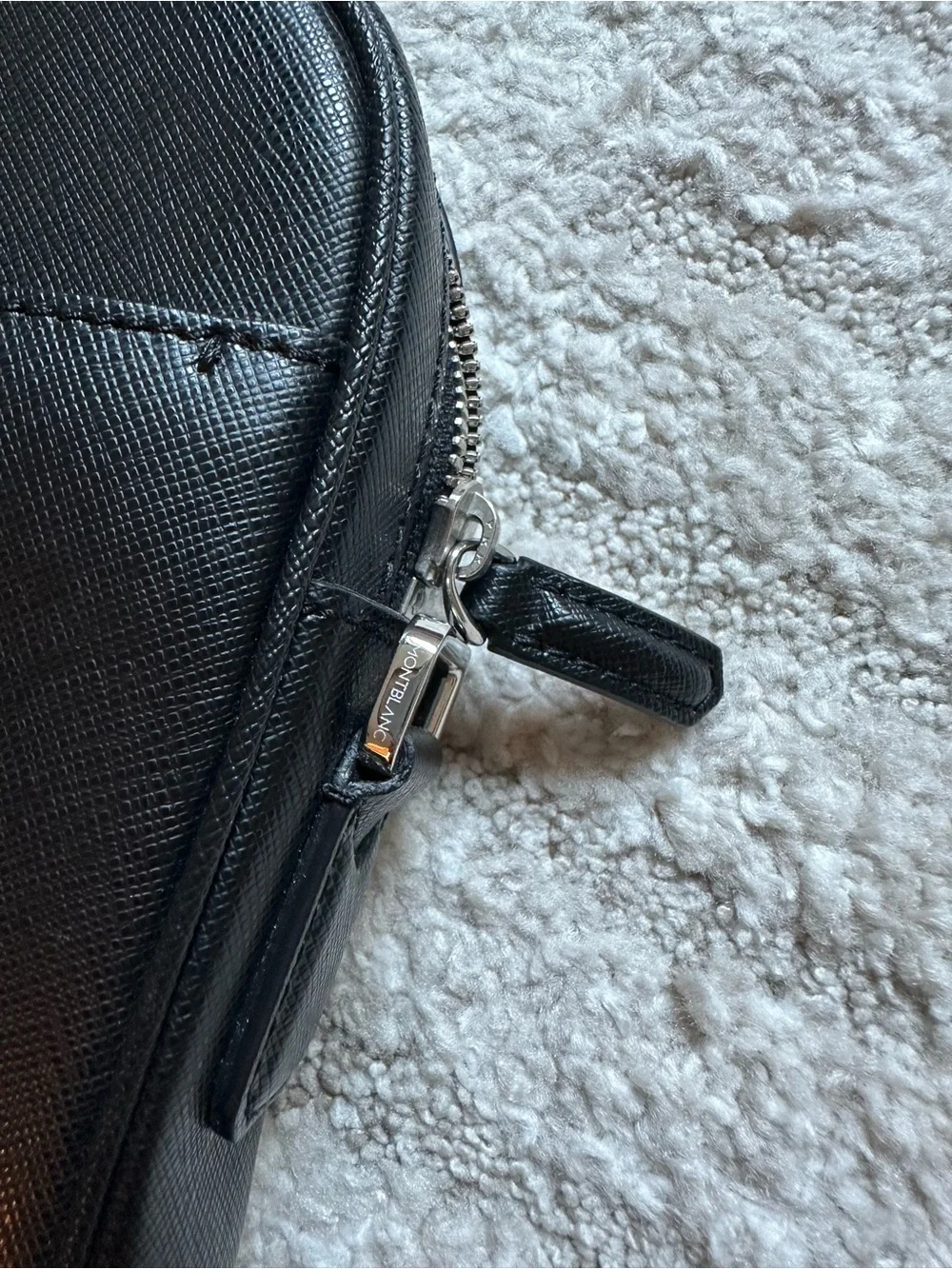MONTBLANC Sartorial Ultra-Slim Cross-Grain Leather Briefcase